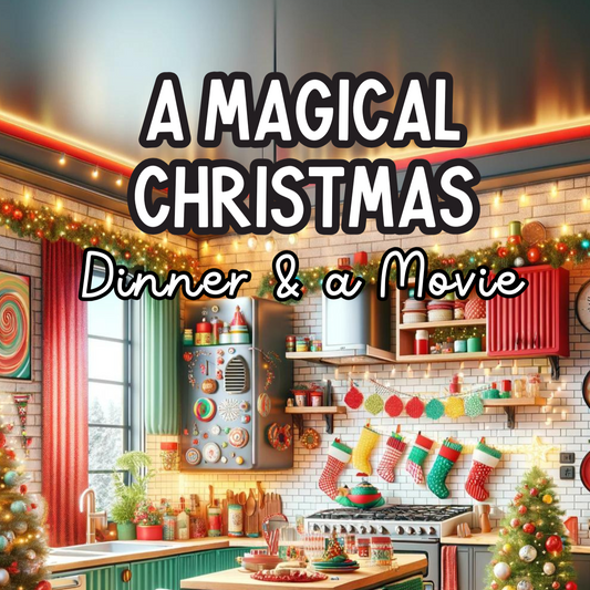 Christmas Dinner and a Movie Cookbook *Instant Download*