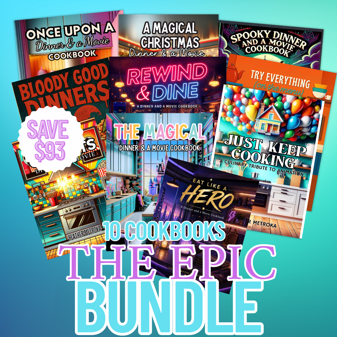 Magical Dinner and a Movie Cookbook *Instant Download* – The Fairytale ...