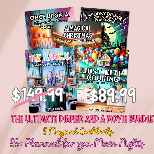 The ULTIMATE Dinner and a Movie Bundle *Instant Download*